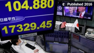 Global Markets stocks fall, gold gains after Trump sets tariff sights on Canada