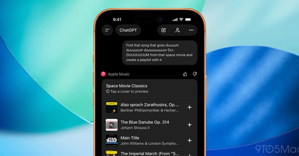 تطبيق Apple Music متوفر الآن على ChatGPT، وإليك كيفية استخدامه