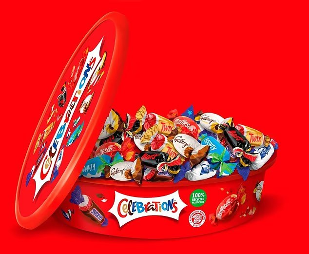 The number of chocolates in every Christmas tub revealed - and how many of each of your favourites youll get The number of chocolates in every Christmas tub revealed - and how many of each of your favourites youll get