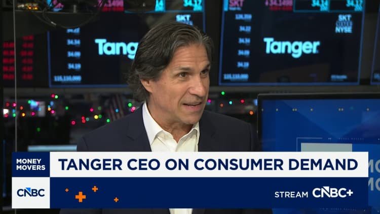 Tanger CEO Yalof says consumers still spending despite low confidence Tanger CEO Yalof says consumers still spending despite low confidence