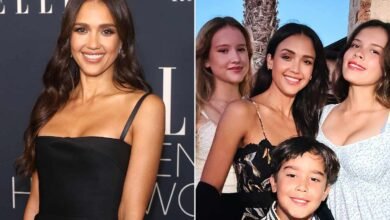 Jessica Alba Celebrates Thanksgiving with Sweet Selfie with Her 3 Kids