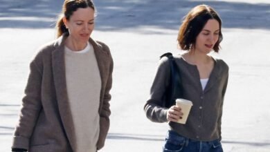 Leslie Mann and Maude Apatow Twinned in Reformation Sweaters
