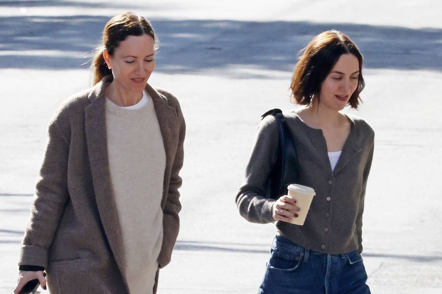 Leslie Mann and Maude Apatow Twinned in Reformation Sweaters