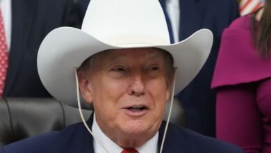 Donald Trumps unhinged latest Cowboy hats, condoms and from the Epstein files