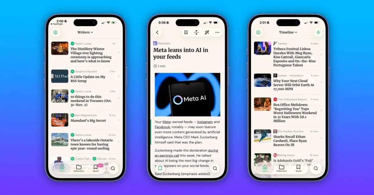 Indie App Spotlight Headlines offers a news reading experience that isnt tiring