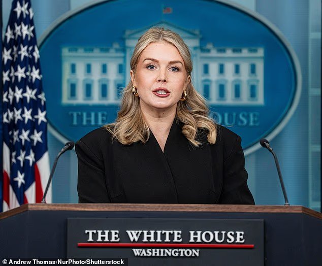 Karoline Leavitt close-up from Vanity Fairs Susie Wiles interview sparks fury Shameful