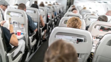Best seat to avoid getting sick on a plane