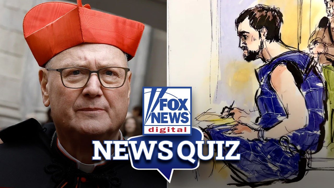 News Quiz Timothy Cardinal Dolan retirement, Nick Reiner charges