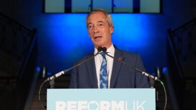 Senior Reform candidate slammed over bacon religion comment as Nigel Farage faces pressure
