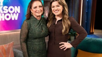 Copy Kelly Clarksons Wintry Ruched Dress from 