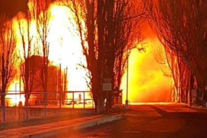 The Association of Sea Ports of Ukraine reported an attack on the port in Chornomorsk