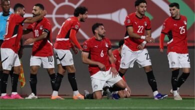 Tonight.. The Egyptian national team is battling South Africa for the top spot in Group Two.. Date and broadcast channels