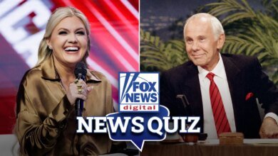 News Quiz Erika Kirks 2028 endorsement, Johnny Carsons blacklisted guests