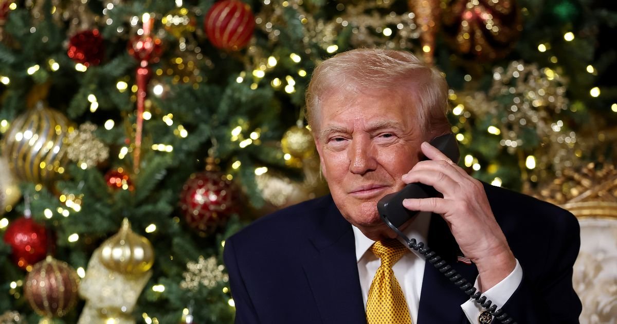 Trumps bizarre Santa Claus comments cause backlash on social media
