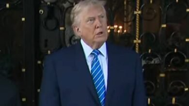 Donald Trump health fears as concerning detail spotted on presidents hand