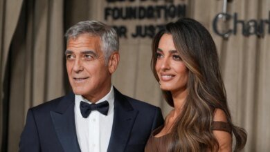 George Clooney, his wife Amal and their twins granted French citizenship