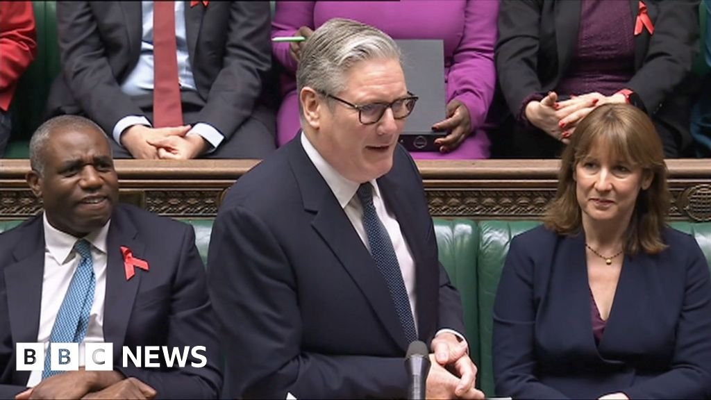 PMQs PM defends Rachel Reeves as Tories call for her to go