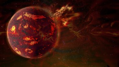A cosmic hell studded with gems that baffles scientists with its unique atmosphere