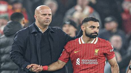 I understand the conversation... the first comment from Slot about Mohamed Salah sitting as a substitute I understand the conversation... the first comment from Slot about Mohamed Salah sitting as a substitute