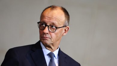 German chancellor with Nazi family past likens Putin to Hitler