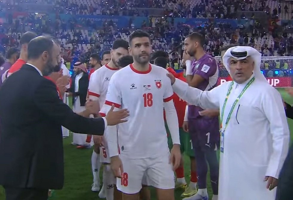 “Disgraceful behavior”.. A ​​Jordanian player apologizes to the Moroccan coach for “Nashama’s” behaviour.. Video