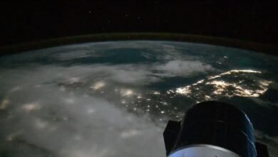 3 astronauts settle into their new life in orbit On the International Space Station this week Dec. 1