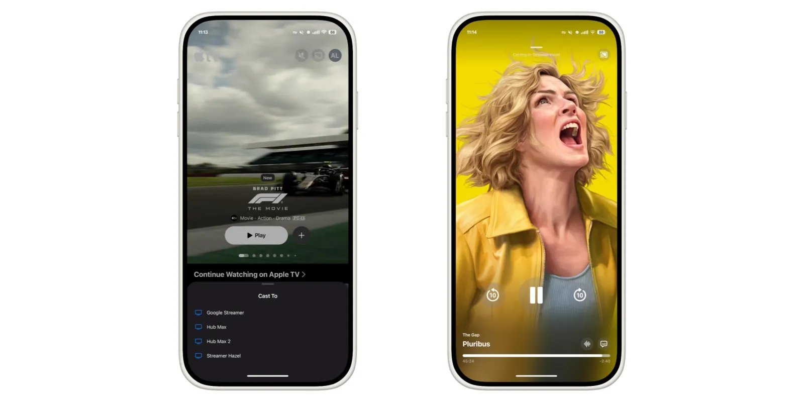 يوفر تحديث تطبيق Apple TV دعم Google Cast على نظام Android