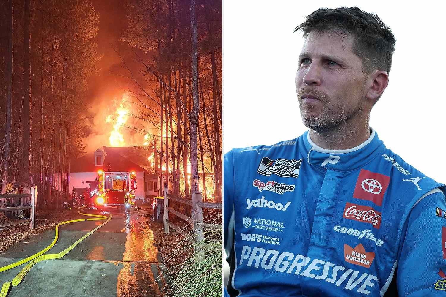 1 Dead, 1 Left with Life-Threatening Injuries After Fire at NASCAR Driver Denny Hamlins Parents Home Reports