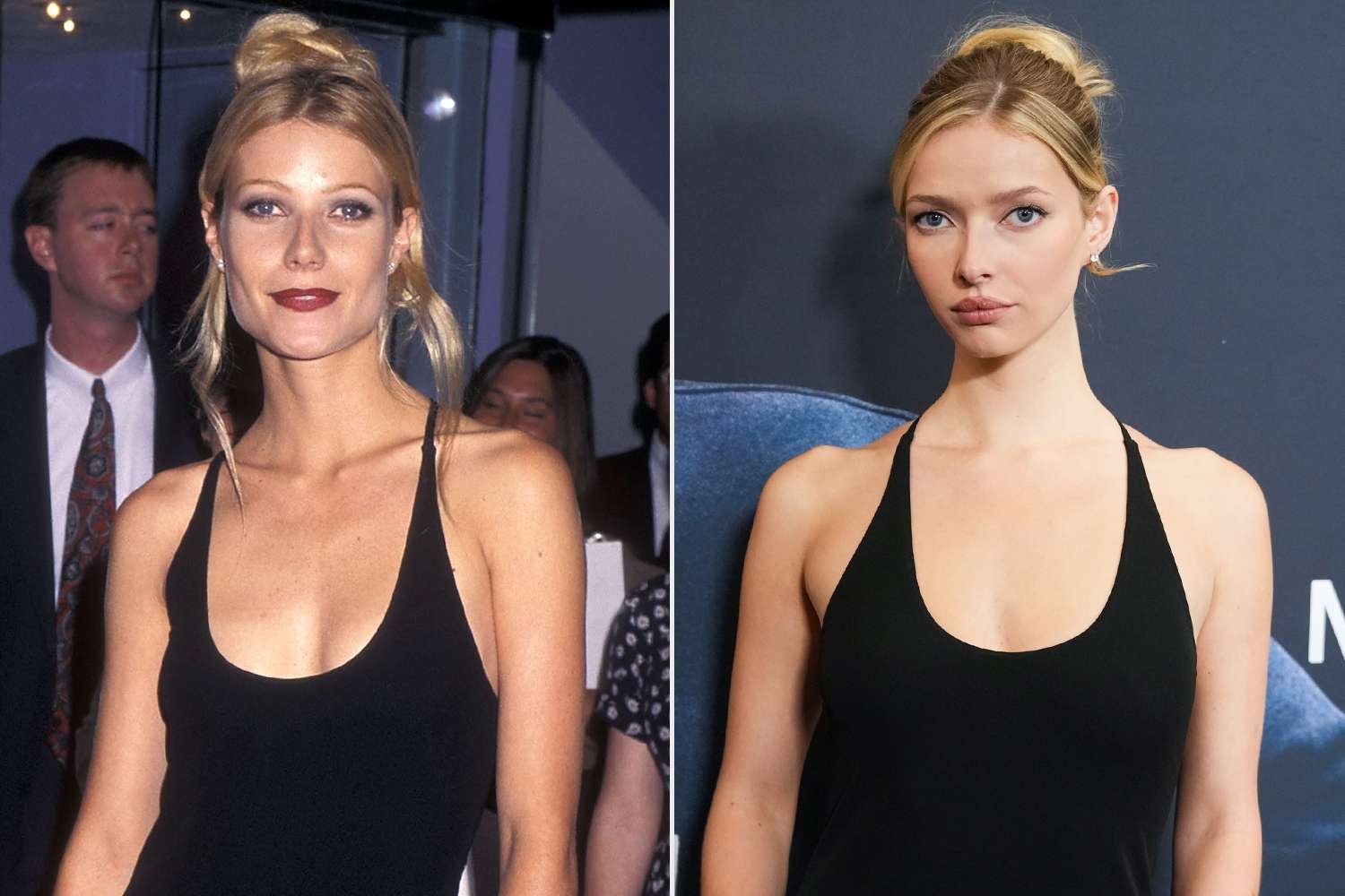 Apple Martin Twins with Gwyneth Paltrow at Marty Supreme Premiere