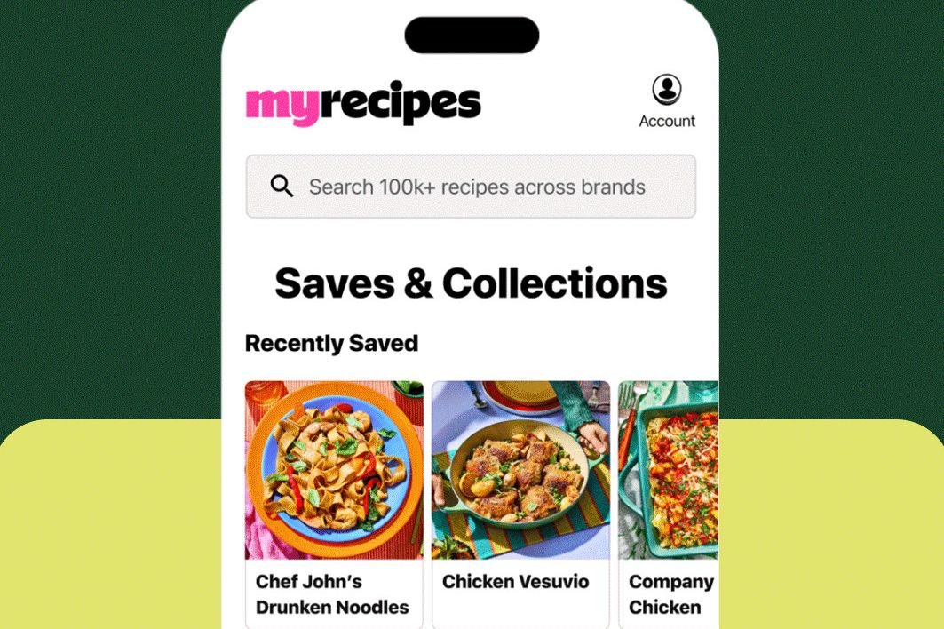 MyRecipes Can Now Save Recipes From Than 1,000 Sites