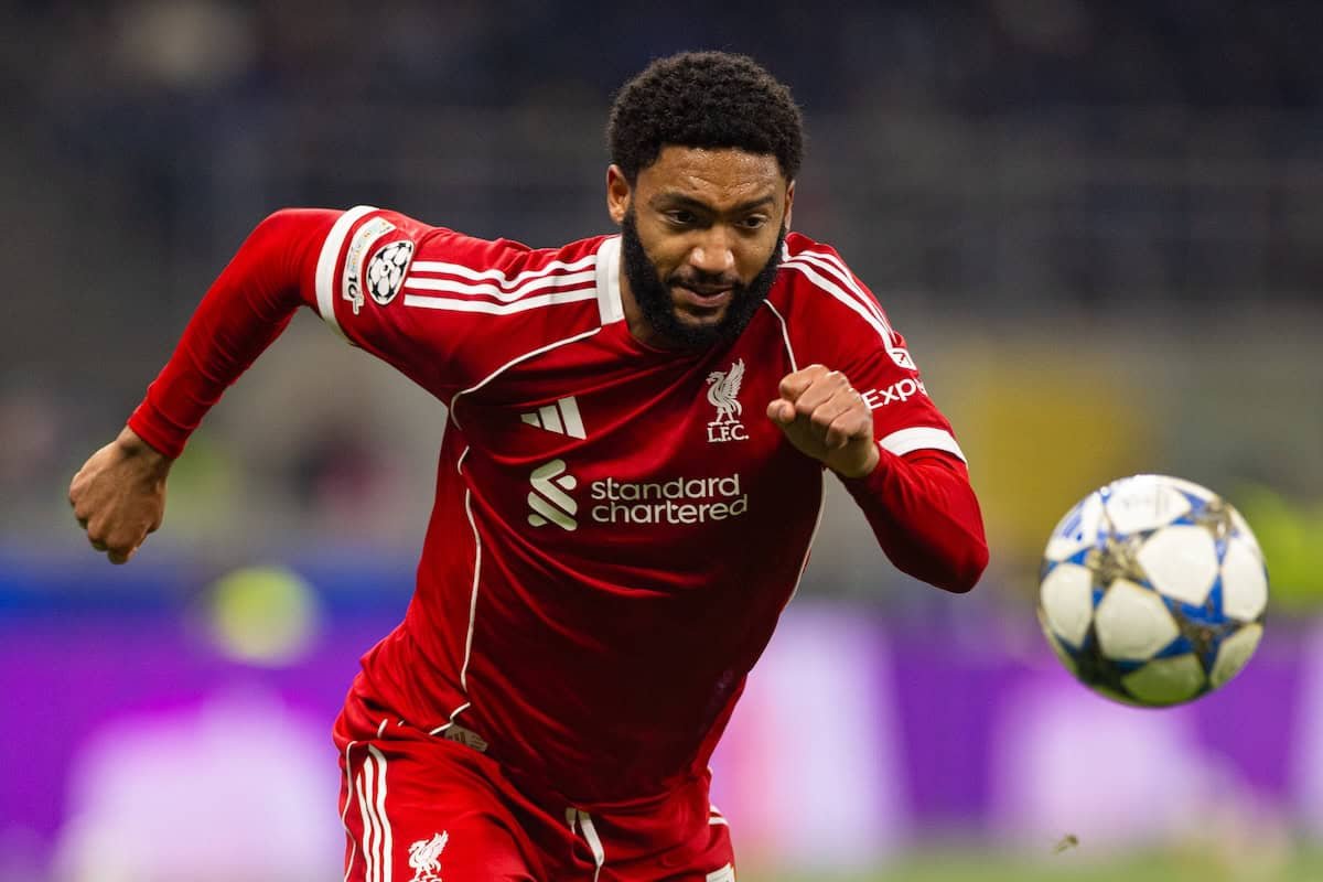 Joe Gomez Injury Update Hamstring Issue Not Serious Joe Gomez Injury Update Hamstring Issue Not Serious