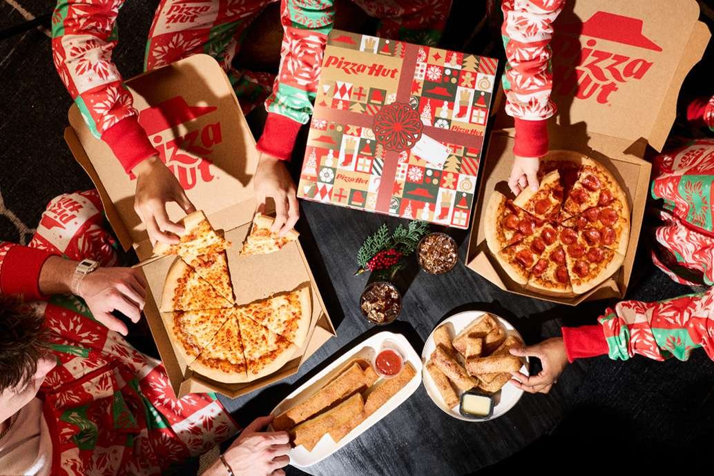 Pizza Hut Just Made the Ugly Holiday Onesie of Your Dreams
