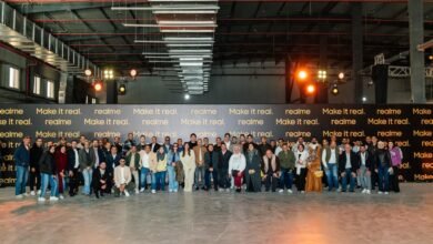Realme showcases its new Realme C85 Pro phone inside its factory in Egypt