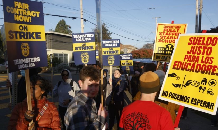 3,000 California Teachers, School Staffers Strike While 7 Unions Declare Impasse 3,000 California Teachers, School Staffers Strike While 7 Unions Declare Impasse