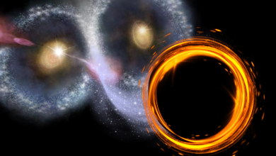 James Webb Space Telescope confirms 1st runaway supermassive black hole rocketing through Cosmic Owl galaxies at 2.2 million mph It boggles the mind!