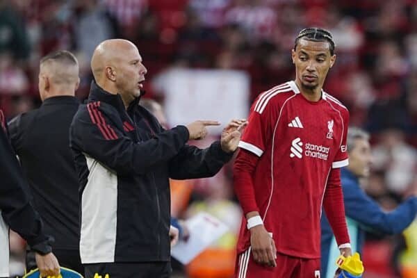 Arne Slot on Hugo Ekitike Twice as Much Work