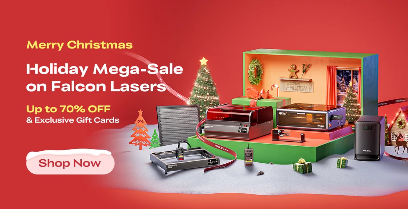 Creality Falcon Buyers Guide Best Christmas Sale Prices on Laser Engravers