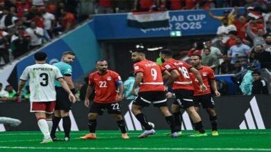 Egypt bid farewell to the Arab Cup early with a disappointing performance, and the UAE reached the quarter