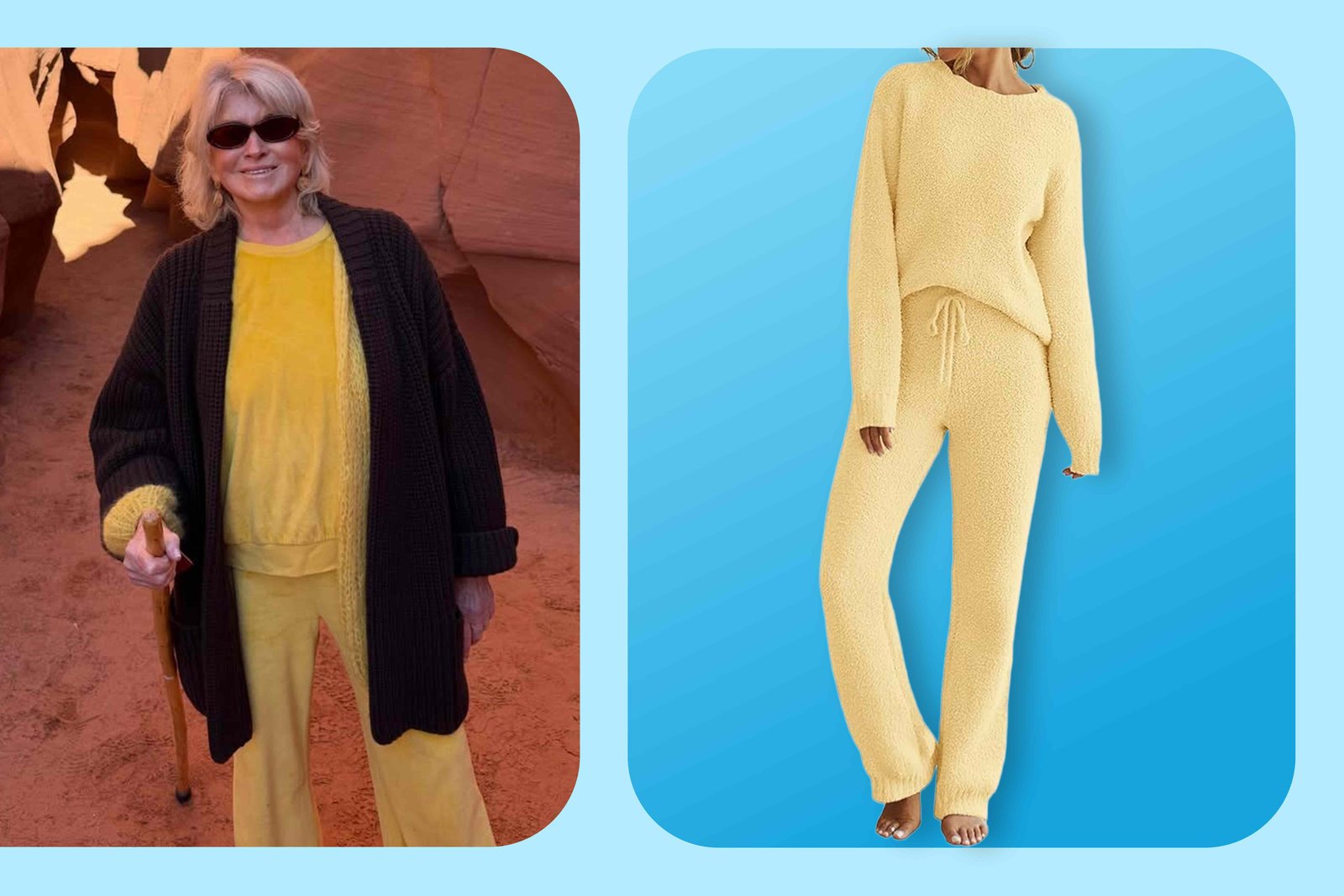 Martha Stewart Wore a Cozy Matching Set with Lookalikes from $30