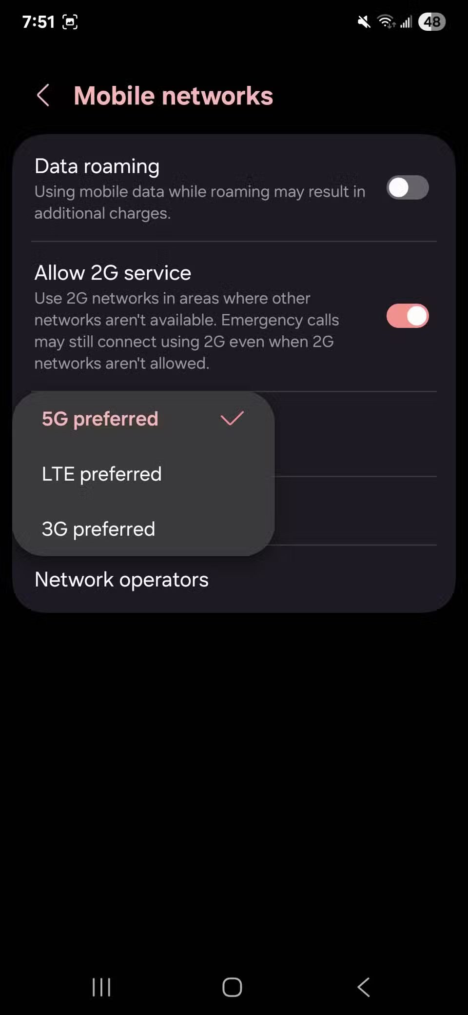كيفية إجبار هاتفك على استخدام LTE أو 5G