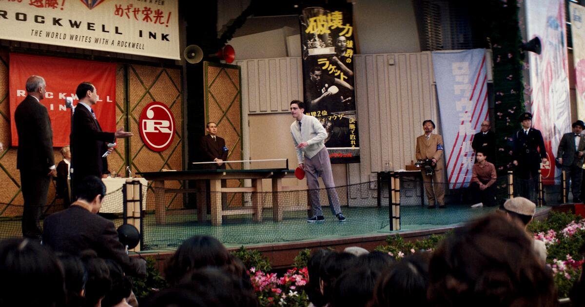 Timothée Chalamets extensive pingpong training for Marty Supreme