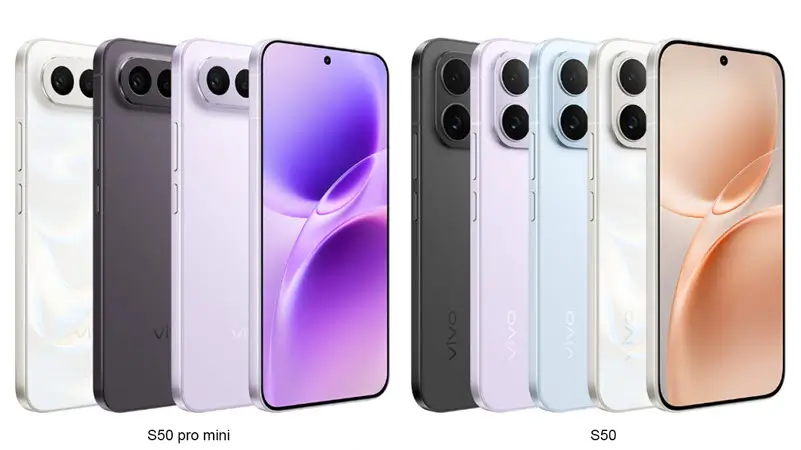 Vivo officially launches the S50 and S50 Pro mini with powerful processors and a huge battery Vivo officially launches the S50 and S50 Pro mini with powerful processors and a huge battery