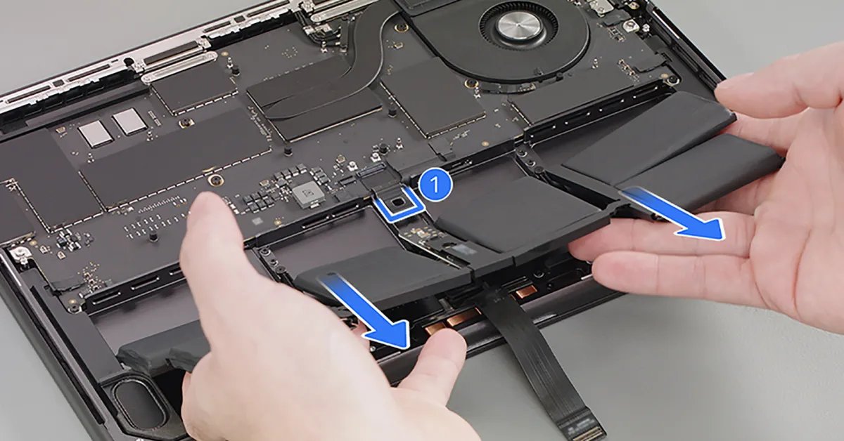 تسمح Apple الآن باستبدال البطارية فقط في جهاز MacBook Pro M5 مقاس 14 بوصة