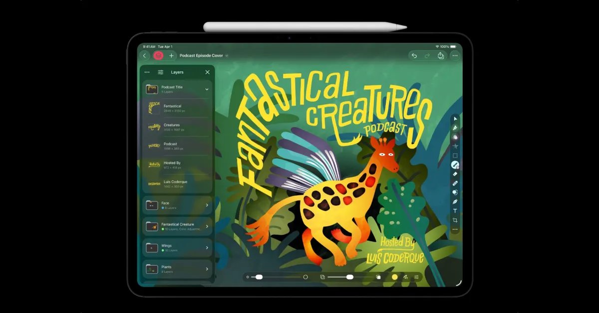 أعلنت شركة Apple عن وصول Pixelmator Pro إلى iPad