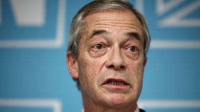 Nigel Farage pulls out of Laura Kuenssberg show – under the weather