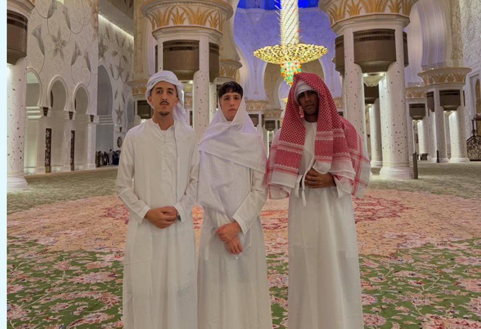 Lamin Jamal shares his impressions after visiting Sheikh Zayed Mosque