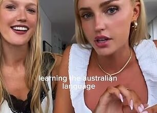 US tennis WAG Morgan Riddle is quizzed on Aussie slang – but one word leaves her totally stumped