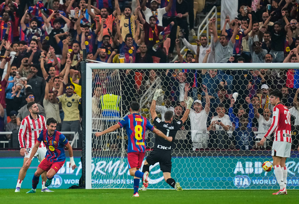 Barcelona sweeps Bilbao and reaches the Spanish Super Cup final (video)