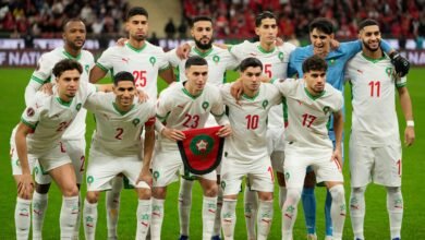 Who will face Morocco in the African Cup semi-finals?