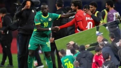 في مشهد واحد بعد مباراة مصر والسنغال.. تصرف إبراهيم حسن يشعل الجدل وماني يخطف الإشادة